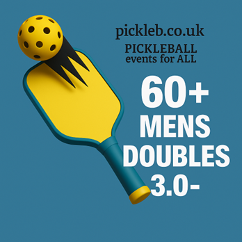 60+ Mens Doubles 3.0- Division on Friday, 16th January 2026