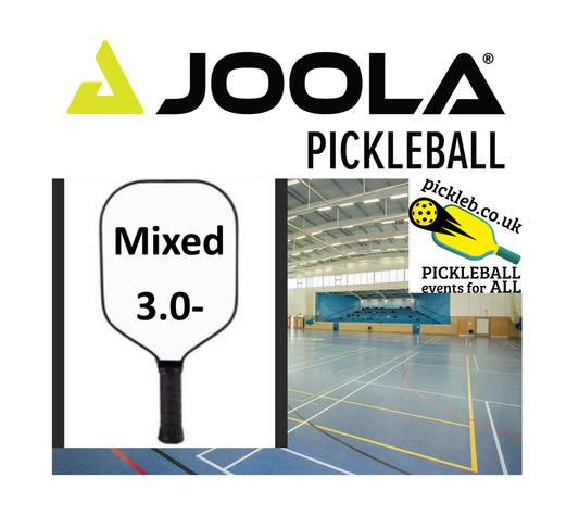 Mixed 3.0- Doubles at JOOLA Pickleball Tournament in East Sussex. Sunday March 24th 2024.