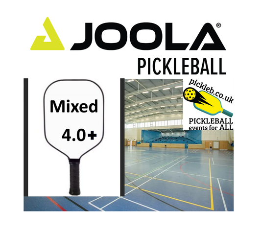Mixed 4.0+ Doubles at JOOLA Pickleball Tournament in East Sussex. Sunday March 24th 2024.