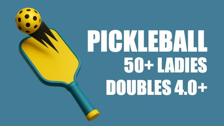 50+ Ladies Doubles 4.0+ Division on Sunday, 18th January 2026