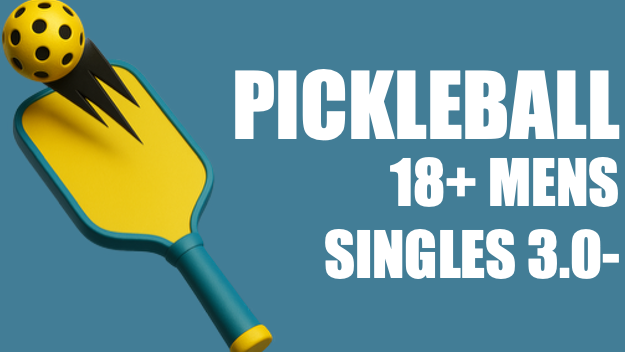 18+ Mens Singles 3.0- Division on Friday, 16th January 2026