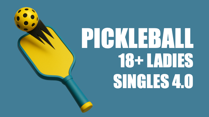 18+ Ladies Singles 4.0 Division on Friday, 16th January 2026