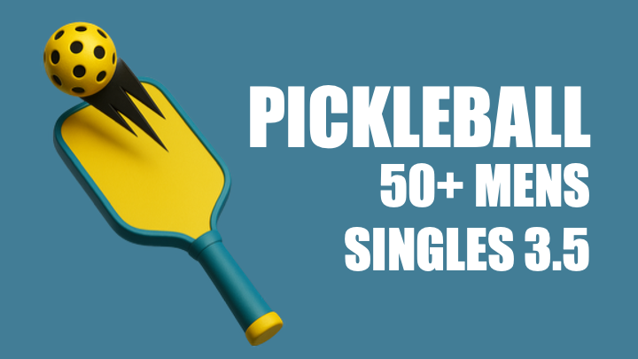 50+ Mens Singles 3.5 Division on Friday, 16th January 2026