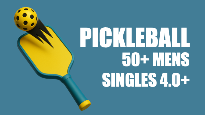 50+ Mens Singles 4.0+ Division on Friday, 16th January 2026