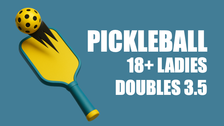 18+ Ladies Doubles 3.5 Division on Saturday, 17th January 2026